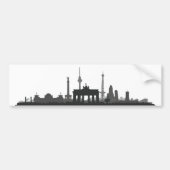 Berlin Stadt Skyline - Autoaufkleber Bumpersticker (Voorkant)