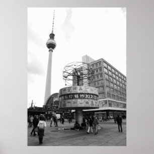 Berlin Straßen Bild Poster