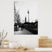 Berlin Straßenfotografie - straatfotografie Poster (Keuken)