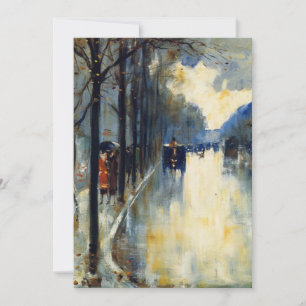 Berlin Street in Late Herfst Kaart