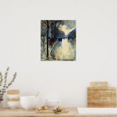 Berlin Street in Late Herfst Poster (Keuken)