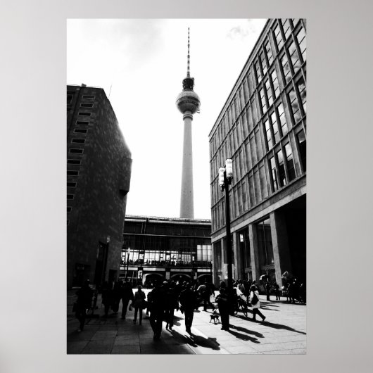 Berlin street photography poster (Voorkant)