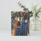 Berlin Street Scene - Ernst Ludwig Kirchner Briefkaart (Staand voorkant)