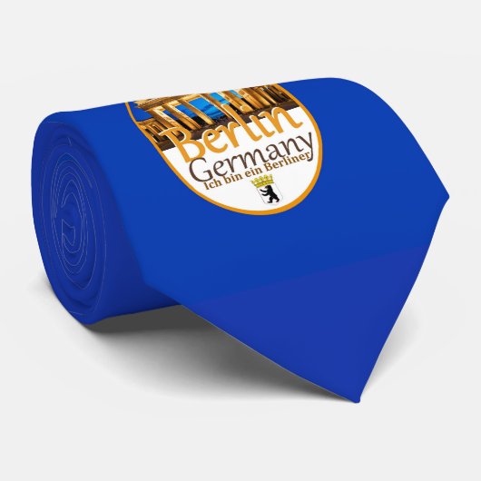 BERLIN Stropdas (Opgerold)