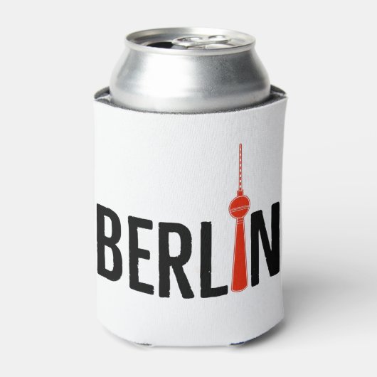 BERLIN - The Berliner Fernsehturm Blikjeskoeler (Blikje Voorkant)