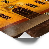 Berlin: The Grey City - Whimsical Art Perfect Poster (Hoek)