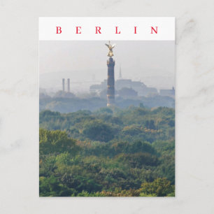 Berlin Tiergarten uitzicht briefkaart