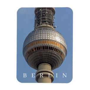 Berlin TV Tower close-up koelkast magneet