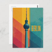Berlin vintage briefkaart (Voorkant / Achterkant)