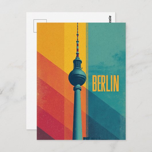 Berlin vintage  briefkaart (Voorkant / Achterkant)