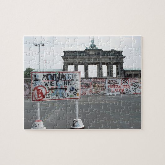Berlin Wall Duitsland Legpuzzel (Horizontaal)