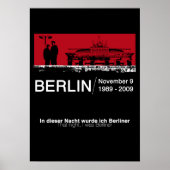 BERLIN WALL POSTER (Voorkant)