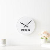 BERLIN WORLDWIDE TIMEZONE CLOCK SET RONDE KLOK (Huis)