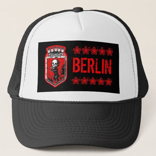 BERLIN ZOMBIE BEER TRUCKER PET (Voorkant)