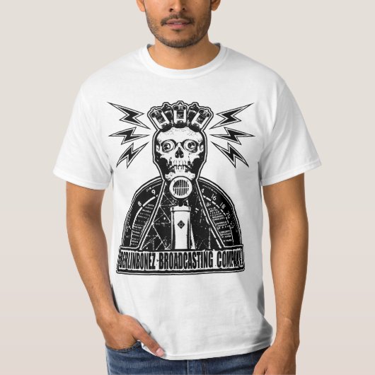 BERLINBONEZ BROADCASTING COMPANY TSHIRT (Voorkant)