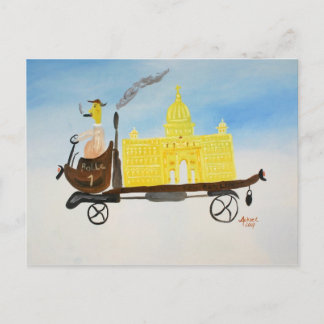 Berliner Bauwagen Briefkaart