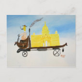 Berliner Bauwagen Briefkaart (Voorkant)