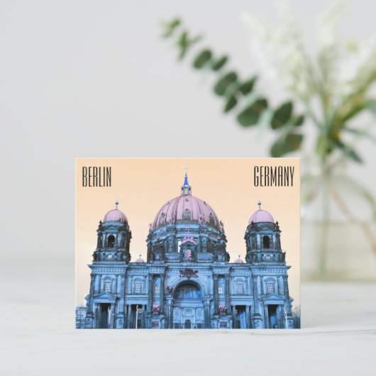 Berliner Dom (Berlijn, Duitsland) Briefkaart (Staand voorkant)