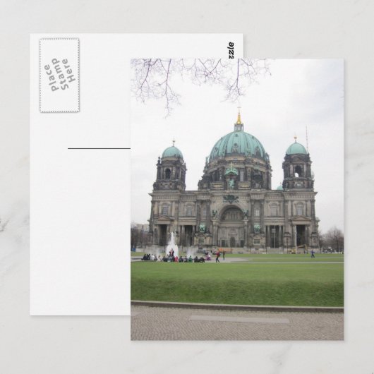 Berliner Dom Briefkaart (Voorkant / Achterkant)