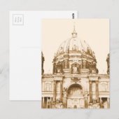 Berliner Dom in Berlijn, Duitsland Briefkaart (Voorkant / Achterkant)