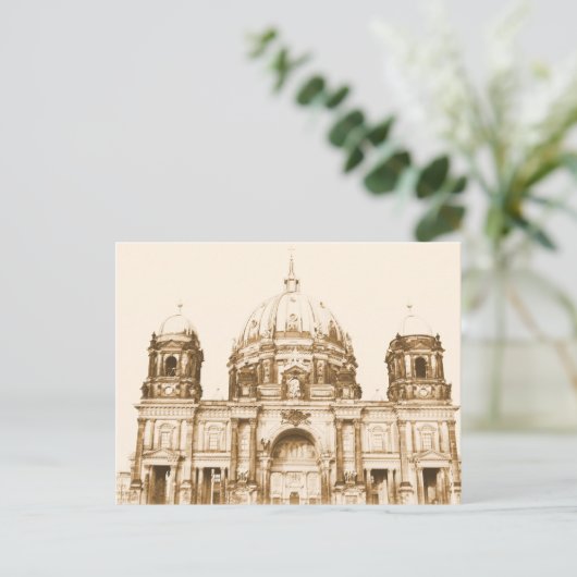 Berliner Dom in Berlijn, Duitsland Briefkaart (Staand voorkant)