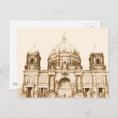 Berliner Dom in Berlijn, Duitsland Briefkaart (Voorkant / Achterkant)