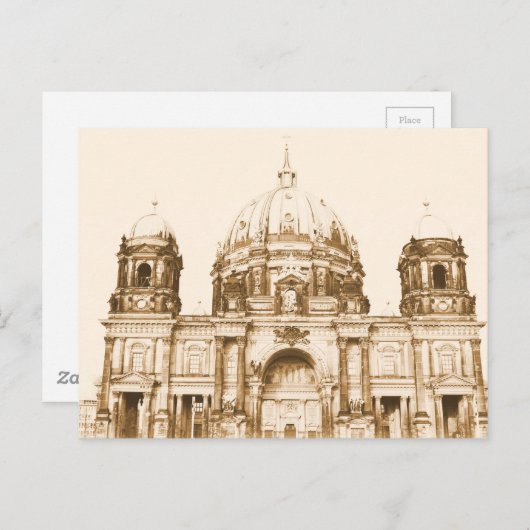 Berliner Dom in Berlijn, Duitsland Briefkaart (Voorkant / Achterkant)