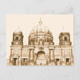 Berliner Dom in Berlijn, Duitsland Briefkaart