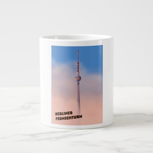 Berliner Fernsehturm, Berlijnse tv-toren Grote Koffiekop (Voorkant)