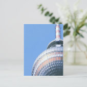 Berliner Fernsehturm Briefkaart (Staand voorkant)