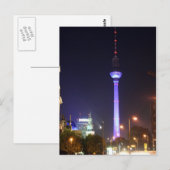 Berliner Fernsehturm Briefkaart (Voorkant / Achterkant)