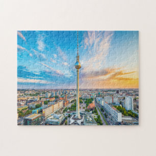 Berliner Fernsehturm Duitsland Jigzaag Puzzle Legpuzzel