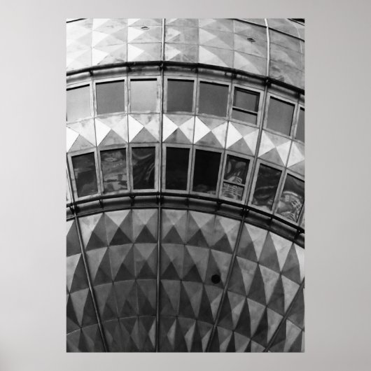 Berliner Fernsehturm No.7 Poster (Voorkant)