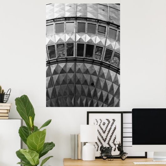 Berliner Fernsehturm No.7 Poster (Thuiskantoor)
