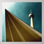 Berliner Fernsehturm Poster (Voorkant)