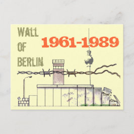 Berliner Mauer Design Briefkaart