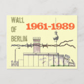 Berliner Mauer Design Briefkaart (Voorkant)