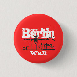 Berliner Mauer Design Ronde Button 3,2 Cm