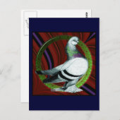 Berliner Pigeon Cirkel Briefkaart (Voorkant / Achterkant)