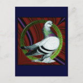 Berliner Pigeon Cirkel Briefkaart (Voorkant)