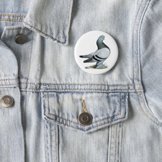 Berliner Tumbler Blue Bar Ronde Button 5,7 Cm (In situ)