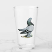 Berliner Tumbler Pigeon Blue Bar (Voorkant)