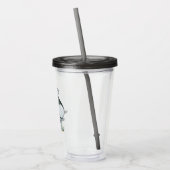 Berliner Tumbler Pigeon Blue Bar Acryl Drinkbeker (Links)