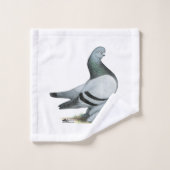 Berliner Tumbler Pigeon Blue Bar Bad Handdoek (Wasdoekje)