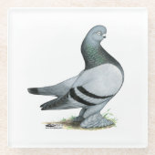 Berliner Tumbler Pigeon Blue Bar Glazen Onderzetter (Voorkant)
