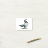 Berliner Tumbler Pigeon Blue Bar Post-it® Notes (Op bureau)