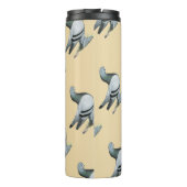 Berliner Tumbler Pigeon Blue Bar Thermosbeker (Achterkant)