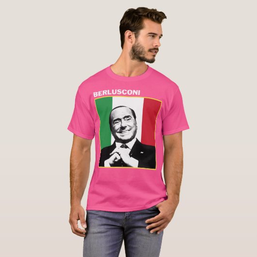 Berlusconi T-shirt (Voorkant volledig)