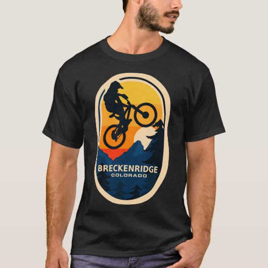 berm colorado mtb mountainbike Cl T-shirt (Voorkant)