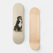 Bermese hond skateboard (Voorkant)